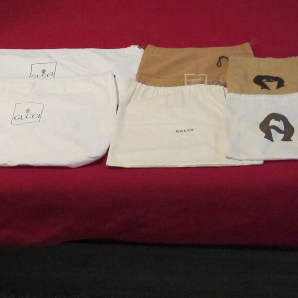 Authentic Vintage Gucci & Other Designer Dust-Bag Bundle (6) - Picture 2 of 12